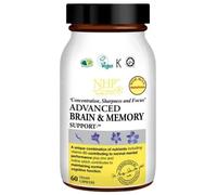 Natural Health Practice NHP Advanced Brain & Memory Capsules 60 Capsules
