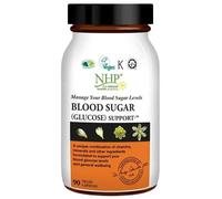 Natural Health Practice NHP Blood Sugar Glucose Support Capsules 90 Capsules