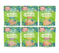 Natural Heaven Gift Set - Hearts of Palm Variety Pack - Low-Carb, Low-Calorie Creamy Mash, White & Brown Rice, Spaghetti Noodles, Lasagna, Angel Hair Pasta, Keto Foodie Gifts, 9 Oz (Pack of 6)