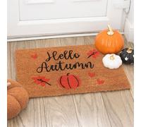 Something Different Wholesale Seasonal Coir Doormat - Hello Autumn UK | Indoor Leaf & Pumpkin-Themed Welcome Mat