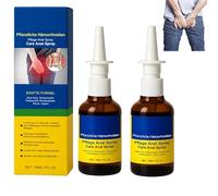 Natural Hemorrhoid Anal Spray, Hemorrhoid & Fissure Spray, Fast Relief (2 PCS)