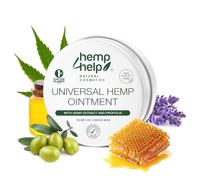 Natural Hemp & Manuka Propolis Ointment - Deep Hydration & Intense Moisturizing for Eczema, Psoriasis, & Dry Skin Relief - Eco-Friendly, Cruelty-Free, Dermatologist-Tested, Made in Germany