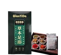 Natural Herb Foot Soak, Chinese Herb Foot Bath Botanicals for Foot Spa Relax Massage 10bags 纯中药材沐足 驱寒湿促循环 暖身放松 300g 花椒/鸡血藤/益母草/红花/老姜/艾草