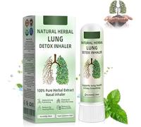 Natural Herbal Lung Detox Inhaler, Herbal Lung Cleansing Inhaler, Lung Detox Inhaler, Nasal Inhaler Stick, Nasal Inhaler Natural for Women and Men (1pcs)
