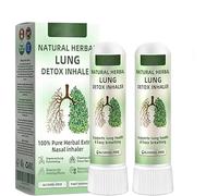 Natural Herbal Lung Detox Inhaler,Herbal Lung Cleansing Inhaler,Lung Mucus Cleansing Inhaler,Natural Nasal Inhaler,Lung Enhancement and Care Inhaler (2 pcs)