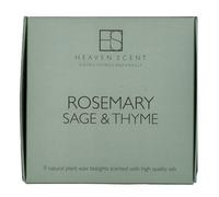 Natural Heritage Scented Tealights - Rosemary - Box of 9
