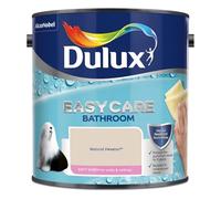 Natural Hessian Dulux Easycare Bathroom Soft Sheen Paint 2.5L - Moisture & Steam Resistant, Mould Protection, Washable Durable Finish for Bathroom Walls & Ceilings