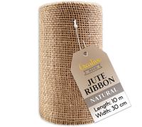 Natural Hessian Roll Ribbon Jute Ribbon | Brown | Decorative Boho Table Runner
