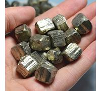 Natural High Density Cubic Pyrite Stone Fool's Gold Rough Irregular Ore Mineral Teaching Specimen Ornaments,1pc