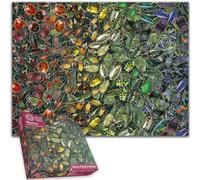 Natural History Museum 1000-Piece Beetle Jigsaw Puzzle: A Colorful Challenge Featuring Rhino Beetles, Ladybirds & More Size 66 x 50 cm