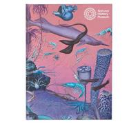 Natural History Museum A5 Sealife Hardback Sketchbook, White Paper, Ideal Sketchbook for Adults, Art Notebook for Artists and Kids, Creative Book for Paint, Pencil, Drawing, Doodling Colouring