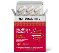 NATURAL HITS - Prebiotics and Probiotics for Gut Health - Supplements for Men and Women - 35 Billions CFU Multi Strain Complete Gut Repair - High dose - 1 Month Supply - Oral 30 Capsules