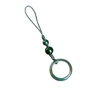 Natural Holder Stylish and Practical Phone Strap Chain Anti-Lost Chain Hangings Jewelry Accessory, cloth/feather, No Gemstone