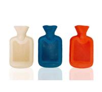 Natural Hot Water Bottle 500ml - Silicone - Cream White