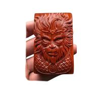 Natural Huanghuali Rosewood Carving Lighter Shell Box For Zippo Module,Vintage luxury Style Wood Lighter Shell Box (22)