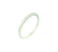 Natural Ice Jade Bangle for Women Narrow Jade Bangle Bracelet Good Luck Bangle Round Jade Stone Bangle for Woman Birthday Wedding