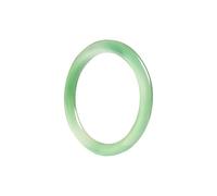 Natural Ice Jade Bangle for Women Narrow Jade Bangle Bracelet Good Luck Bangle Round Jade Stone Bangle for Woman Birthday Wedding