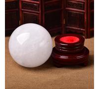 Natural IcelandWhite Crystal Sphere,White,120mm