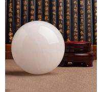 Natural IcelandWhite Crystal Sphere,White,80mm
