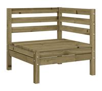 Garden Sofas Corner Outdoor Sectional Sofa Couch Solid Wood Douglas vidaXL