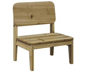 (natural impregnated, 1 pcs) vidaXL Garden Chair 60x52.5x72 cm Impregnated Wood Pine relax chair