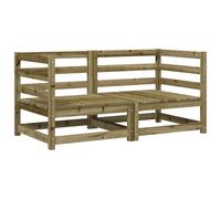 Garden Sofas Corner Patio Outdoor Sectional Sofa Unit Couch Solid Wood vidaXL