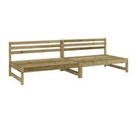 Garden Middle Sofa Footrest Outdoor Sofa Coffee Table Solid Wood Pine vidaXL