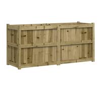 Garden Planter 150x50x70 cm Impregnated Wood Pine