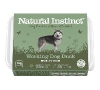 Natural Instinct Duck Raw Working Dog Food - 1kg