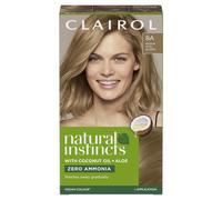 Natural Instincts Semi-Permanent No Ammonia Hair Dye 8A Medium Cool Blonde Pa...