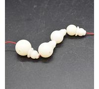 Natural Ivory White Bodhi Root Guru Mala Prayer Bead - 10mm, 12mm, 14mm or 15mm - 1 or 5 Count