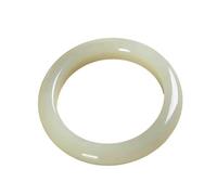 Natural Jade Bangle Bracelet for Women, Genuine Good Luck Charm, Beautifully Crafted with Certificate of Authenticity, Perfect for Gift or Personal Wear