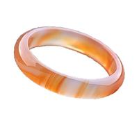 Natural Jade Bangle Brazil Chalcedony Agate Bracelet