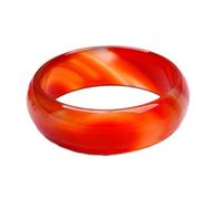 Natural Jade Bracelet for Women - Thickened Bangle with Jewelry Box - Fashionable Gift Accessory for Elegant Occasions