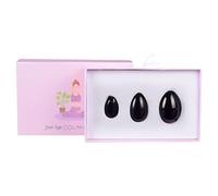 Natural Jade Drilled Obsidian Yoni Egg, Rose Quartz Yoni Egg,Large Size,Medium Size,Small Size,Nephrite Jade Eggs,Obsidian
