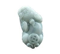 Natural Jade Pendant Burmese Jadeite Money Brave Jade Pendant Men and Women Jade Necklace Pendant Pendant Jade Pendant