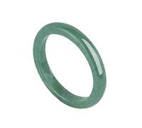Natural Jade Ring for Women,Good Luck Jewelry Natural Green Jade Ring for Women with Gift Box, Natural, natural