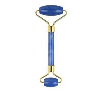 Natural Jade Roller Guasha Skin Scraper Facial Set Facial Stone Firming Face Anti-Aging Eyes Massager Neck Anti Wrinkle Blue,Roller