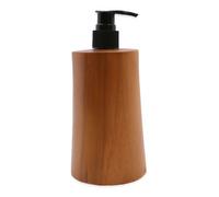Natural Java Teakwood Soap Dispenser - Reusable, Durable & Elegant