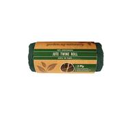 Natural Jute Garden Twine Roll - Biodegradable & Gentle, Perfect for Tying Plants and Marking Seeds, 45m Length (Green)