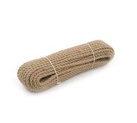 Natural Jute Rope 8mm / 10m Twisted Garden Cord Boating Decking String