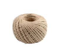 Natural Jute Rope for DIY Cat Baskets, Handmade Scratching Posts, Gardening, Wedding Decorations - 14mm, 1 Meter Long, Eco-Friendly Pet Supplies