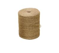 Natural Jute Twine - 100M Hemp Rope for Crafting, Sewing, DIY Projects, Wedding Decorations, Eco-Friendly, Rustic String for Party Decor