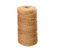 Natural Jute Twine Roll - 2mm 100M - Eco-Friendly Hemp String for Crafts, DIY Wedding Decorations, Handmade Gifts, Party Bows, and Floral Arrangements
