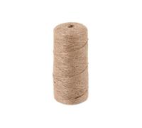 Natural Jute Twine Rope for Wedding Decorations, Crafts, and Sewing - 2mm Thick, 100m Length, Eco-Friendly Hemp Cord for Rustic Party Decor