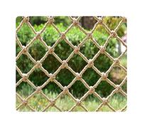Natural Jute Wall and Terrace Net 2x3m Climbing Plant Trellis Anti-Fall Net for Balcony and Garden Eco-Friendly Support for Vines and Creepers