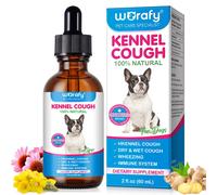 Natural Kennel Cough Support for Dogs 60ml, Dog Cough Syrup with Mullein Leaf, Health, Kennel Cough Support for Older and Puppies