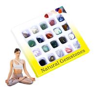 Natural Kit - Specimen Gems for Meditation and Spiritual | Smooth Polished Collection for Home, Bedroom, Bar, Cafe, Restaurant, Decorative Crystals for