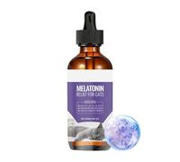 Natural Kitten Sleep AidCat Sleep Aid - Calming Cat Treats | 60ML Naturals Relief Solution | Cat Calming Drops | Natural Kittens Sleeps Aid For Senior Pet Kitten Puppy Health Stress Tension Travel