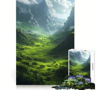 Natural Landscapes 1000 Piece Jigsaw Puzzles for Adults Memory Gain Peaceful Time Design Assembly Premium Gift (38x52cm)